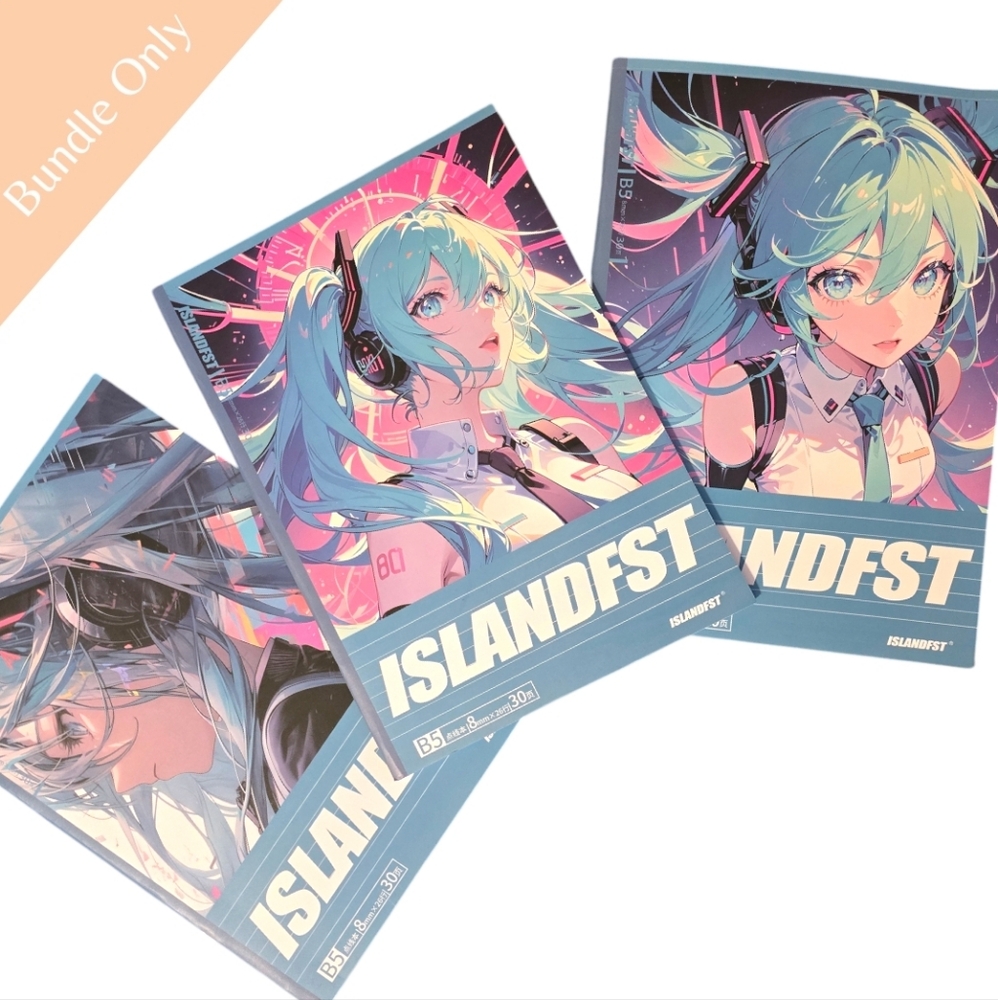 Anime Girl Composition Notebook